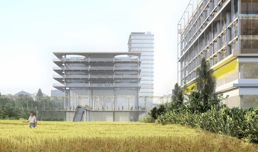 Remediationsfläche & Bebauung Monbijou Brücke